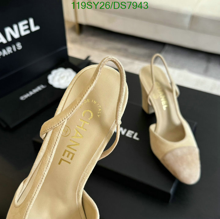 Women Shoes-Chanel Code: DS7943 $: 119USD