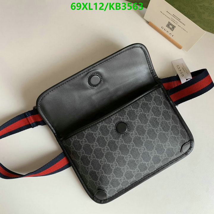 Gucci Bag-(4A)-Belt Bag-Chest Bag-- Code: KB3563 $: 69USD