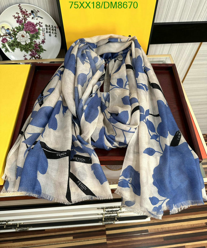 Scarf-Fendi Code: DM8670 $: 75USD