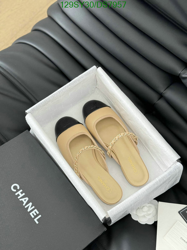 Women Shoes-Chanel Code: DS7957 $: 129USD