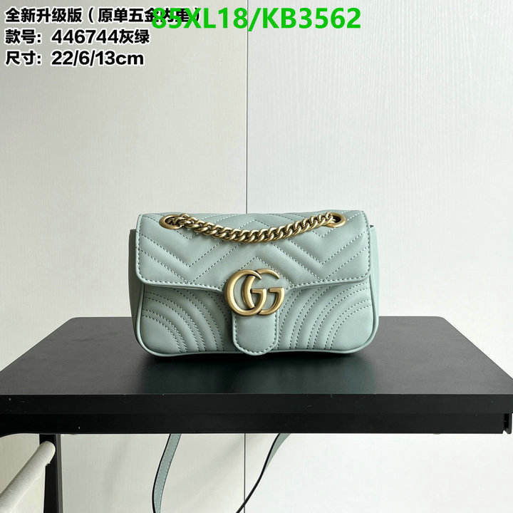 Gucci Bag-(4A)-Marmont Code: KB3562