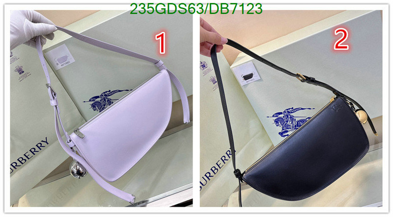 Burberry Bag-(Mirror)-Handbag- Code: DB7123 $: 235USD