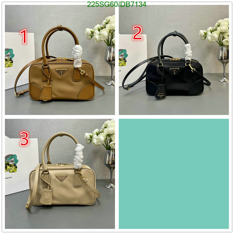 Prada Bag-(Mirror)-Handbag- Code: DB7134 $: 225USD