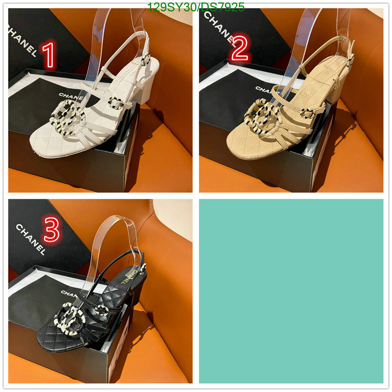 Women Shoes-Chanel Code: DS7925 $: 129USD