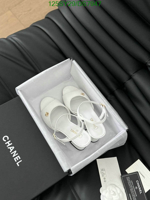 Women Shoes-Chanel Code: DS7947 $: 125USD