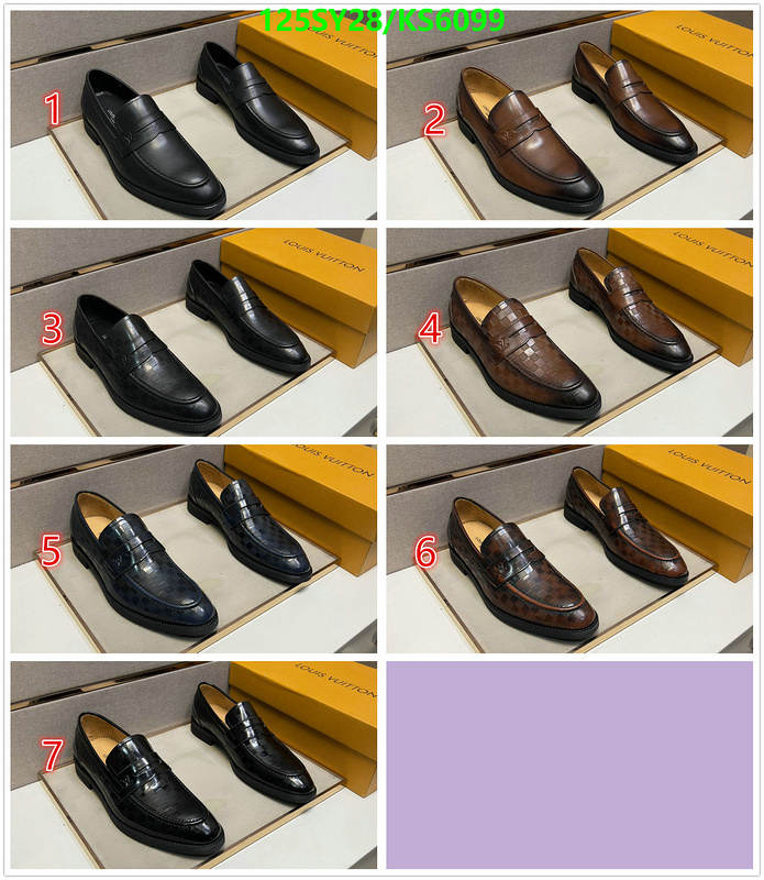 Men shoes-LV Code: KS6099 $: 125USD