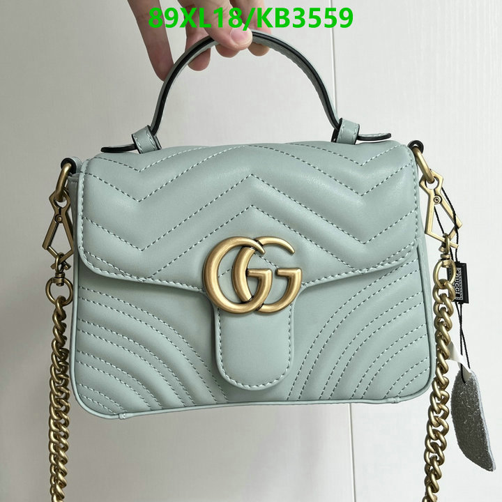 Gucci Bag-(4A)-Marmont Code: KB3559 $: 89USD