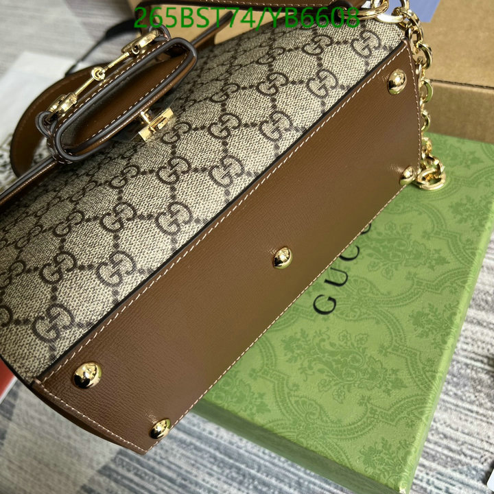 Gucci Bag-(Mirror)-Horsebit- Code: YB6608 $: 265USD