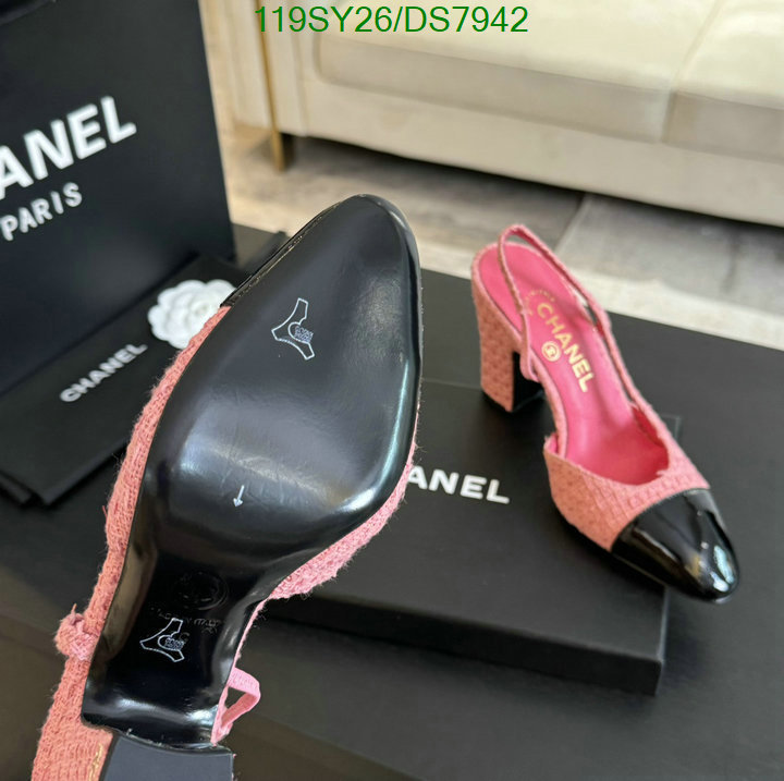 Women Shoes-Chanel Code: DS7942 $: 119USD