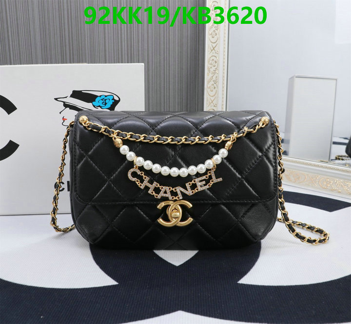 Chanel Bag-(4A)-Crossbody- Code: KB3620 $: 92USD