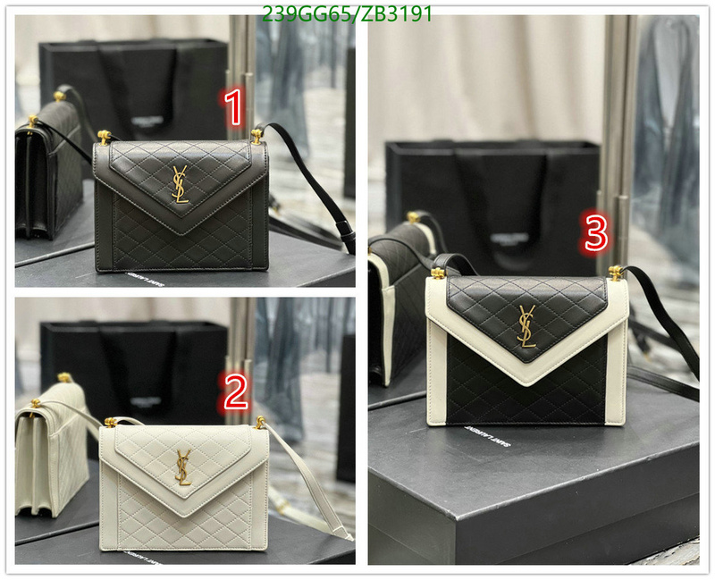 YSL Bag-(Mirror)-Crossbody- Code: ZB3191 $: 239USD