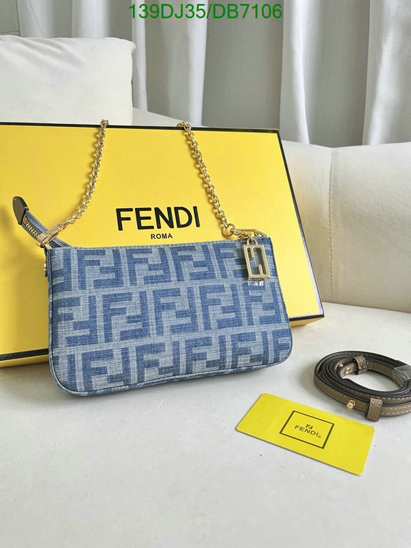 Fendi Bag-(Mirror)-Crossbody- Code: DB7106 $: 139USD