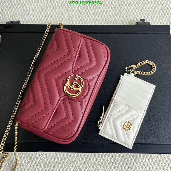 Gucci Bag-(4A)-Marmont Code: KB3574 $: 85USD