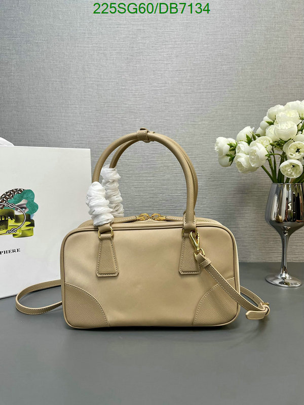 Prada Bag-(Mirror)-Handbag- Code: DB7134 $: 225USD