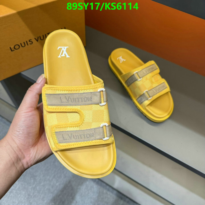 Men shoes-LV Code: KS6114 $: 89USD