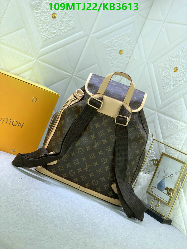 LV Bag-(4A)-Backpack- Code: KB3613 $: 109USD