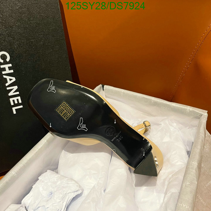 Women Shoes-Chanel Code: DS7924 $: 125USD