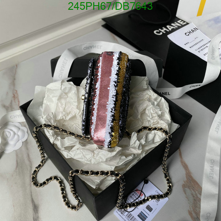 Chanel Bag-(Mirror)-Crossbody- Code: DB7643 $: 245USD