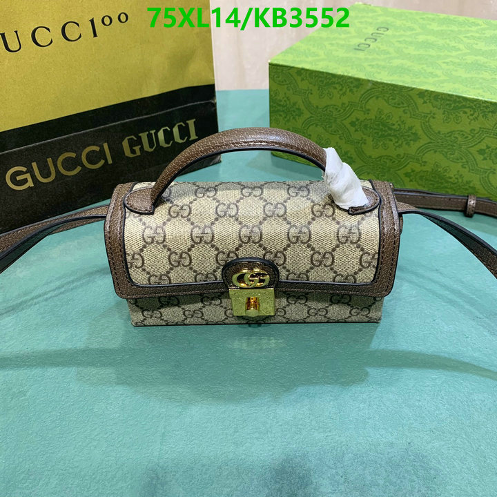 Gucci Bag-(4A)-Crossbody- Code: KB3552 $: 75USD