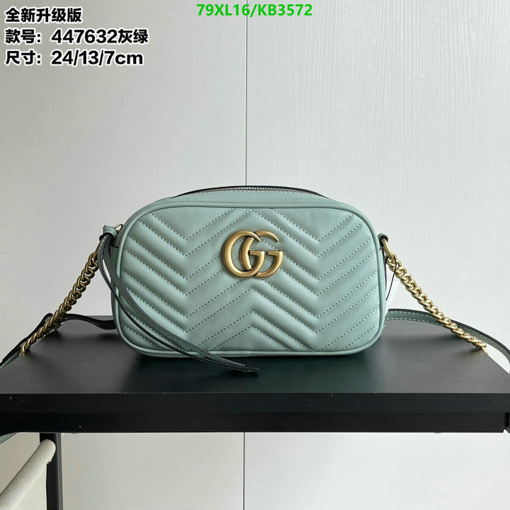 Gucci Bag-(4A)-Marmont Code: KB3572 $: 79USD