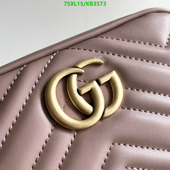 Gucci Bag-(4A)-Marmont Code: KB3573 $: 75USD