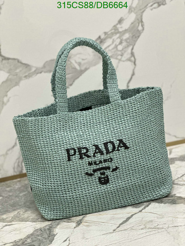 Prada Bag-(Mirror)-Handbag- Code: DB6664 $: 315USD