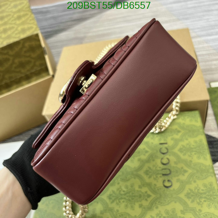 Gucci Bag-(Mirror)-Marmont Code: DB6557 $: 209USD