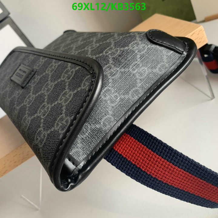 Gucci Bag-(4A)-Belt Bag-Chest Bag-- Code: KB3563 $: 69USD