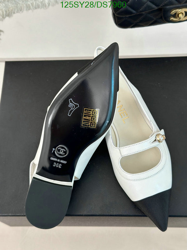 Women Shoes-Chanel Code: DS7960 $: 125USD