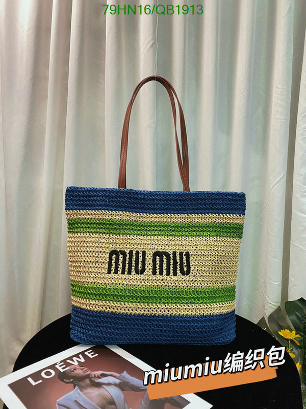 Miu Miu Bag-(4A)-Handbag- Code: QB1913 $: 79USD