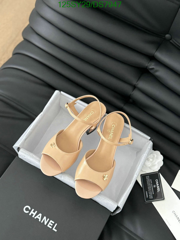 Women Shoes-Chanel Code: DS7947 $: 125USD