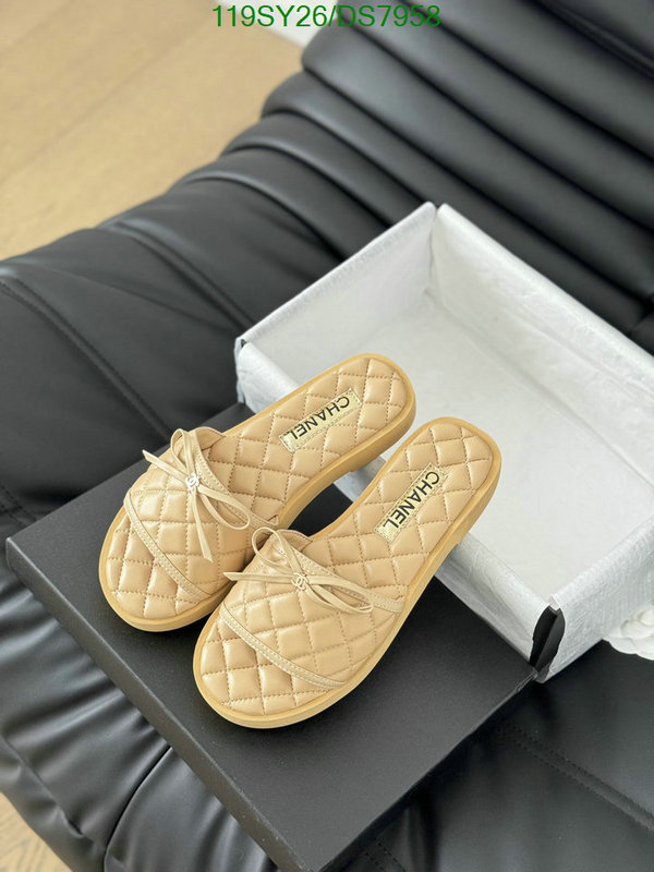 Women Shoes-Chanel Code: DS7958 $: 119USD