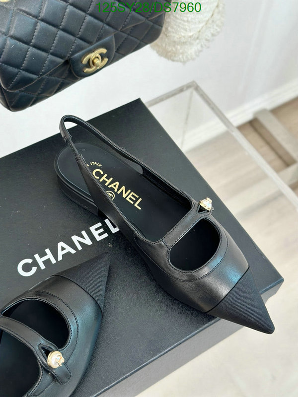 Women Shoes-Chanel Code: DS7960 $: 125USD