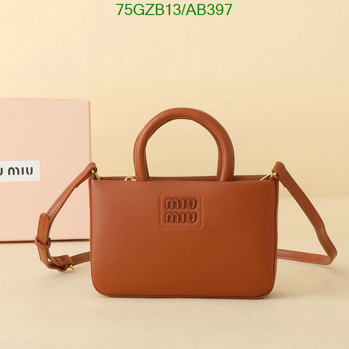 Miu Miu Bag-(4A)-Crossbody- Code: AB397 $: 75USD