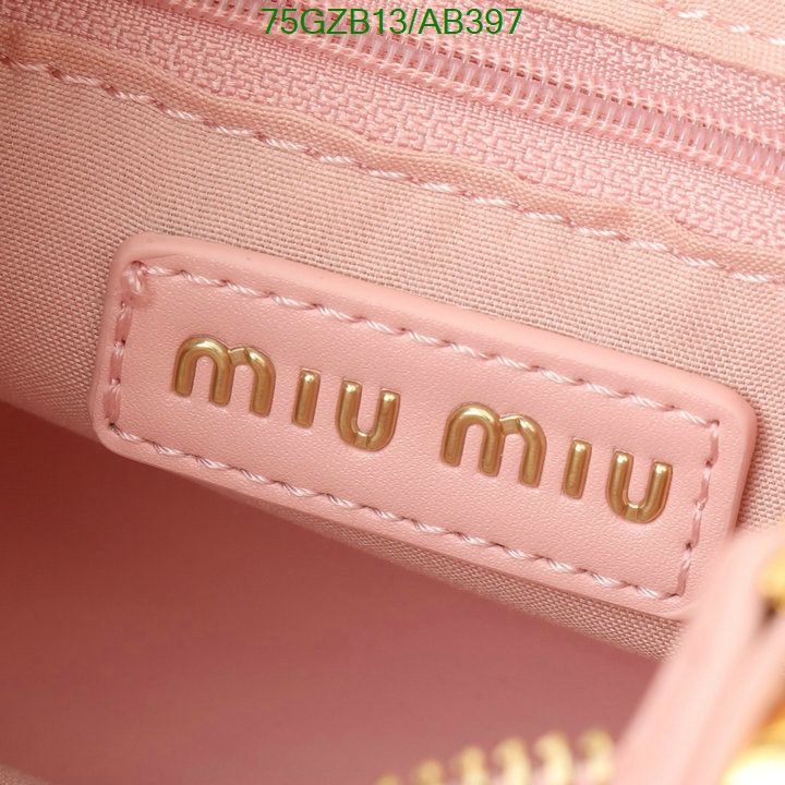 Miu Miu Bag-(4A)-Crossbody- Code: AB397 $: 75USD