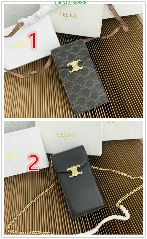 Celine Bag-(4A)-Crossbody- Code: KB6800 $: 55USD