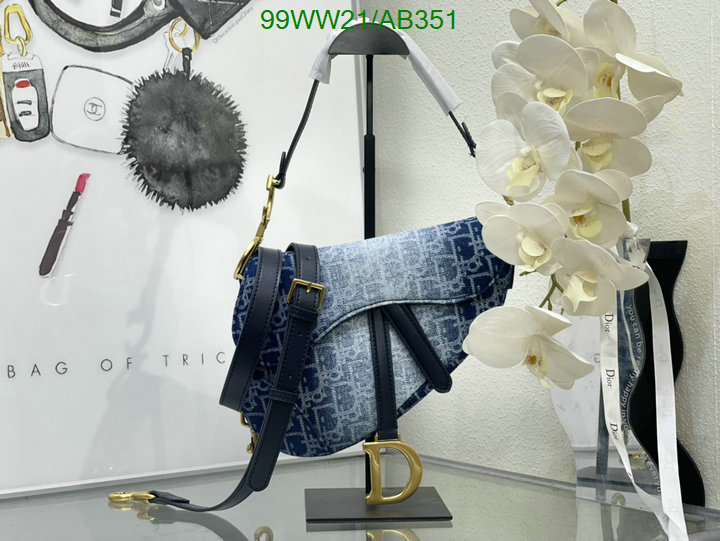 Dior Bag-(4A)-Saddle- Code: AB351 $: 99USD