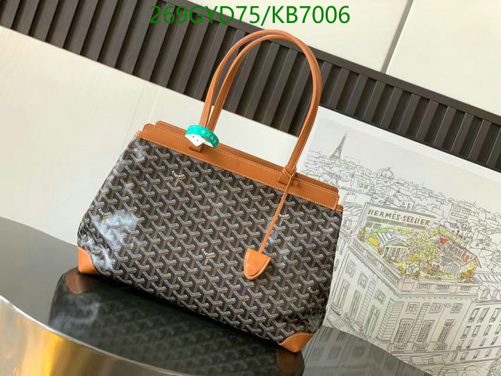 Goyard Bag-(Mirror)-Handbag- Code: KB7006 $: 269USD