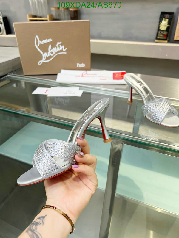 Women Shoes-Christian Louboutin Code: AS670 $: 109USD