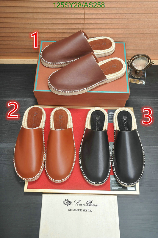 Men shoes-Loro Piana Code: AS258 $: 125USD