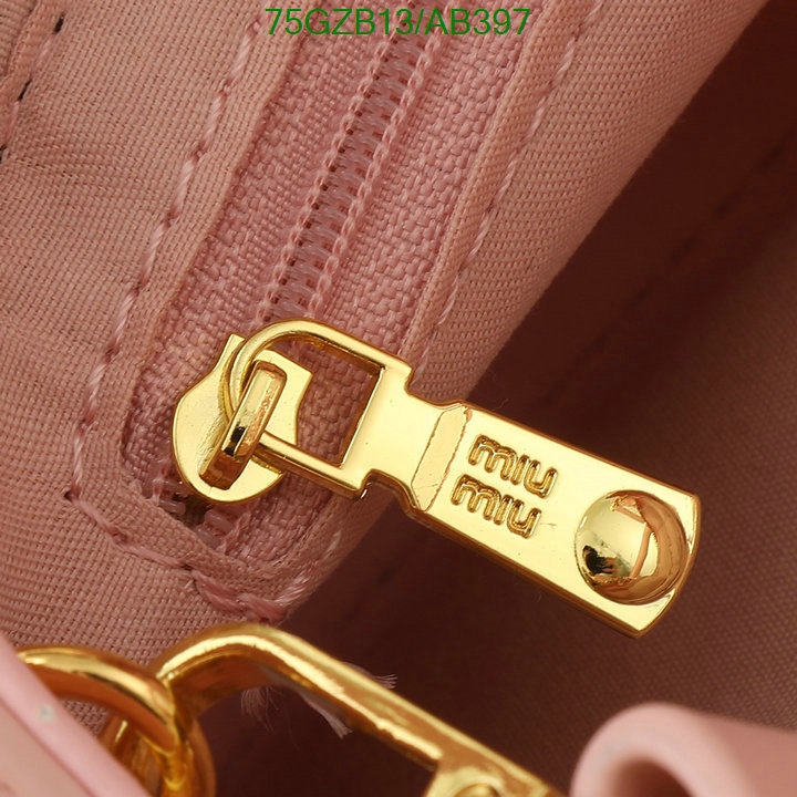 Miu Miu Bag-(4A)-Crossbody- Code: AB397 $: 75USD