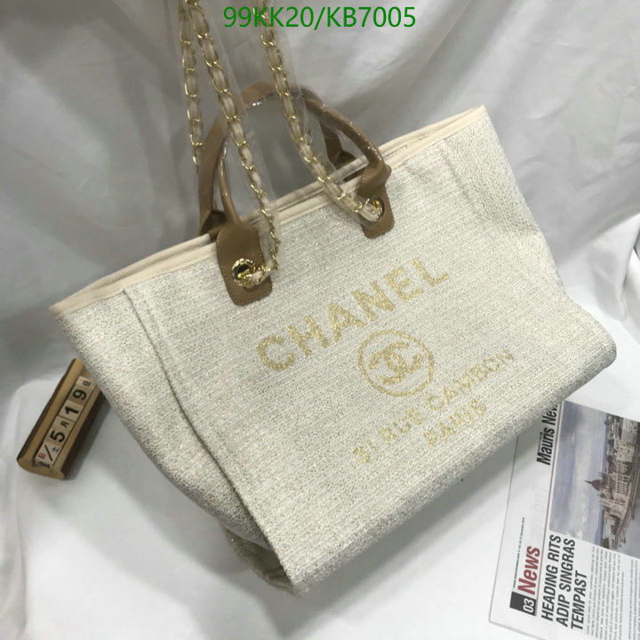 Chanel Bag-(4A)-Deauville Tote- Code: KB7005 $: 99USD