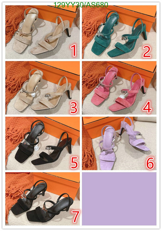 Women Shoes-Hermes Code: AS680 $: 129USD