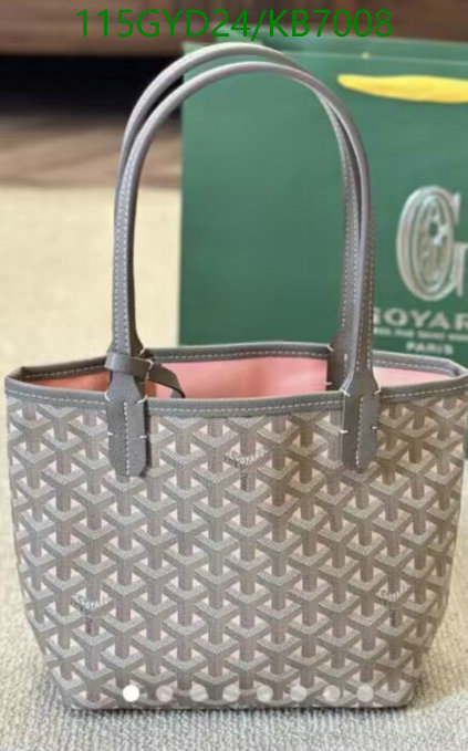 Goyard Bag-(Mirror)-Handbag- Code: KB7008 $: 115USD