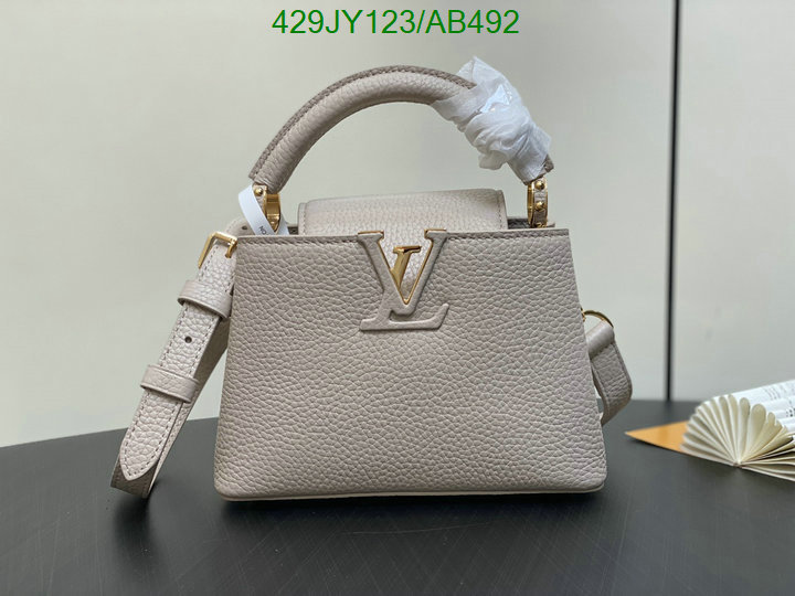 LV Bag-(Mirror)-Handbag- Code: AB492