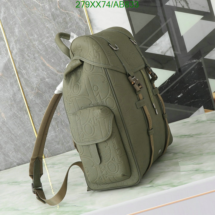 Dior Bag-(Mirror)-Backpack- Code: AB833 $: 279USD