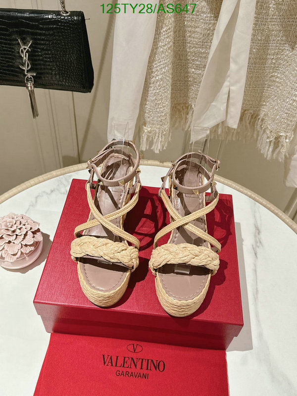 Women Shoes-Valentino Code: AS647 $: 125USD