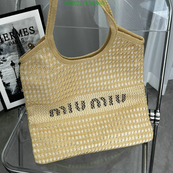 Miu Miu Bag-(4A)-Handbag- Code: KB6860 $: 99USD