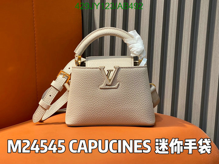 LV Bag-(Mirror)-Handbag- Code: AB492