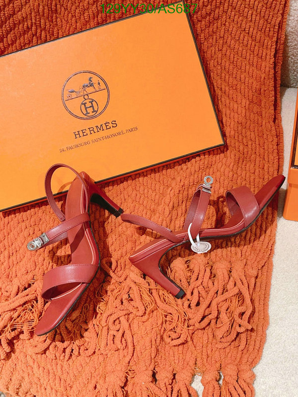 Women Shoes-Hermes Code: AS687 $: 129USD